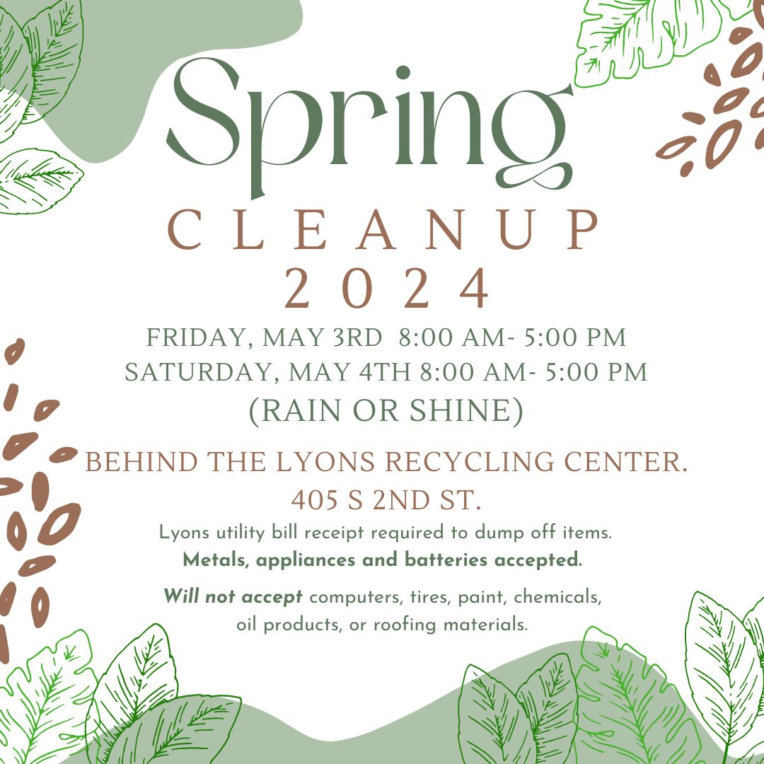 Spring Cleanup