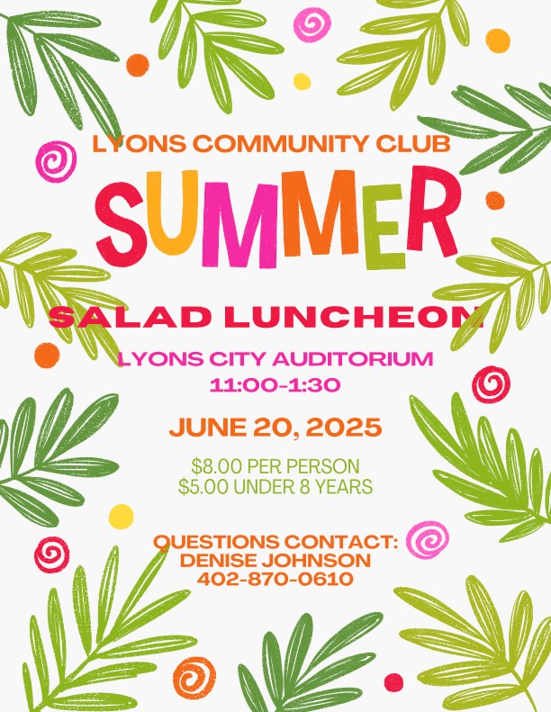 Summer Salad Luncheon